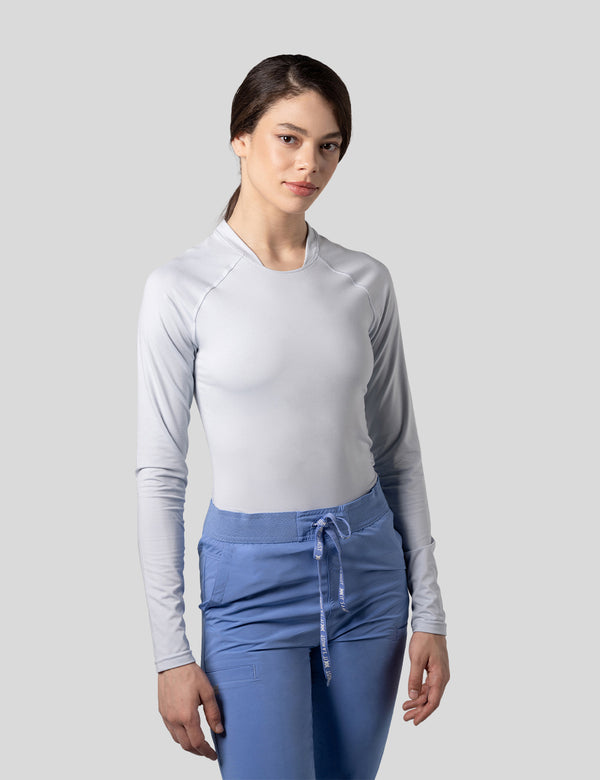 اندر سكراب بريميوم سوفت بآكمام طويلة ~ Premium-Soft Long Sleeve Under Scrub. || ANGEL BLUE MUSTWEAR