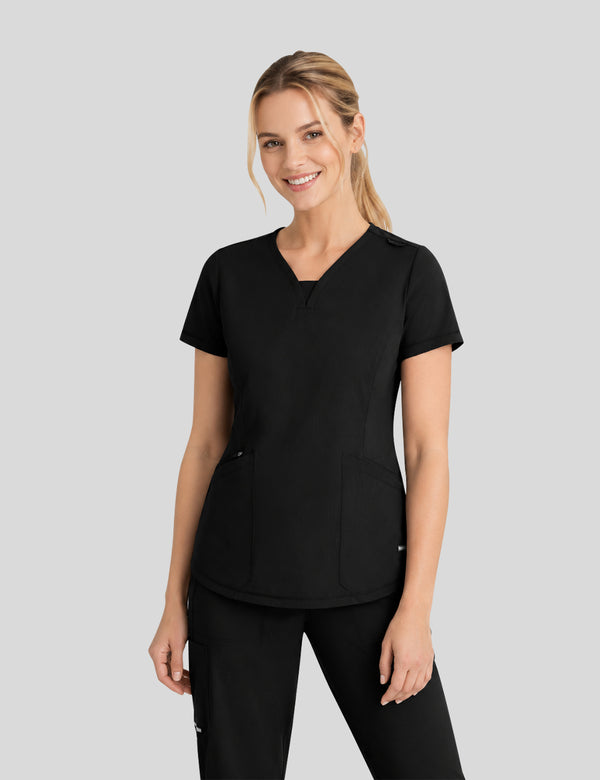 بلوزة سيريني سكيتشرزز ~ Serene Skechers Top || BLACK SKECHERS