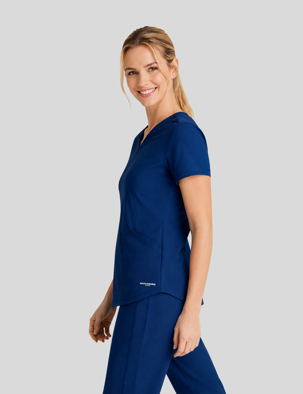بلوزة سيريني سكيتشرزز ~ Serene Skechers Top|| NAVY SKECHERS