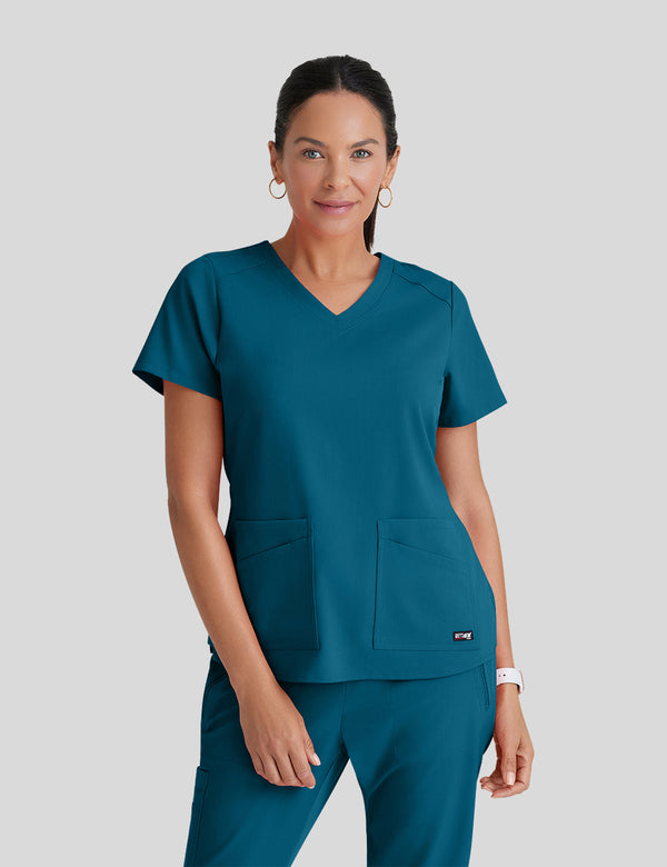 بلوزة إيما جريز اناتومي ~ Emma Top Grey's Anatomy || BAHAMA GREYS ANATOMY SPANDEX