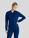 جاكيت كونتور سكيتشرز ~ Skechers Contour Jacket|| NAVY SKECHERS