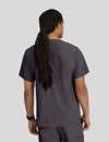 بلوزة سكتشرز جيب واحد ~ One pocket Scrub Top || PEWTER SKECHERS