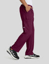 بنطلون سكتشرز 4 جيوب ~ Pockets Scrub Pant 4|| WINE SKECHERS