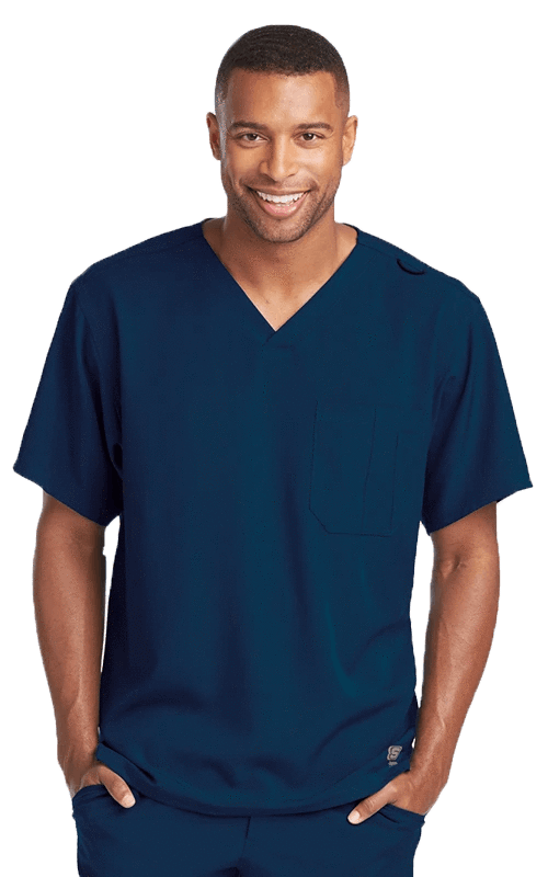 Skechers One Pocket Scrub Top ~One pocket Scrub Top