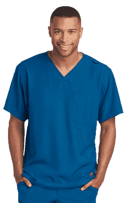 Skechers One Pocket Scrub Top ~One pocket Scrub Top