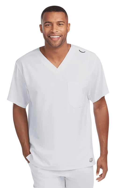 Skechers One Pocket Scrub Top ~One pocket Scrub Top