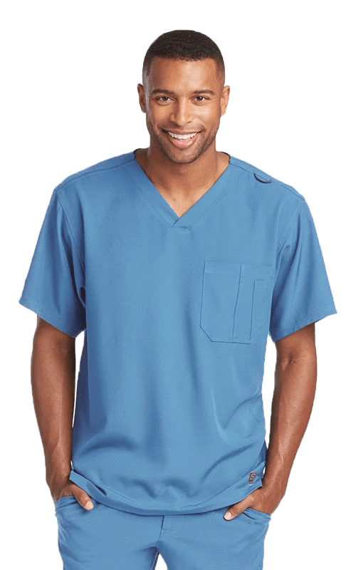 Skechers One Pocket Scrub Top ~One pocket Scrub Top