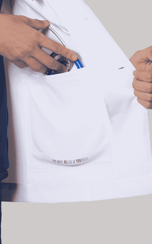 Mustwear Reliable Male Lab Coat