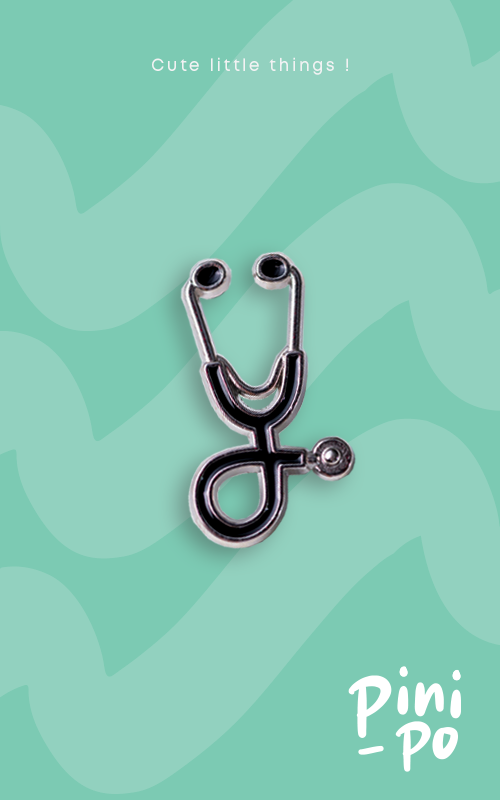 Stethoscope Pin
