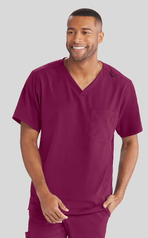 Skechers One Pocket Scrub Top ~One pocket Scrub Top