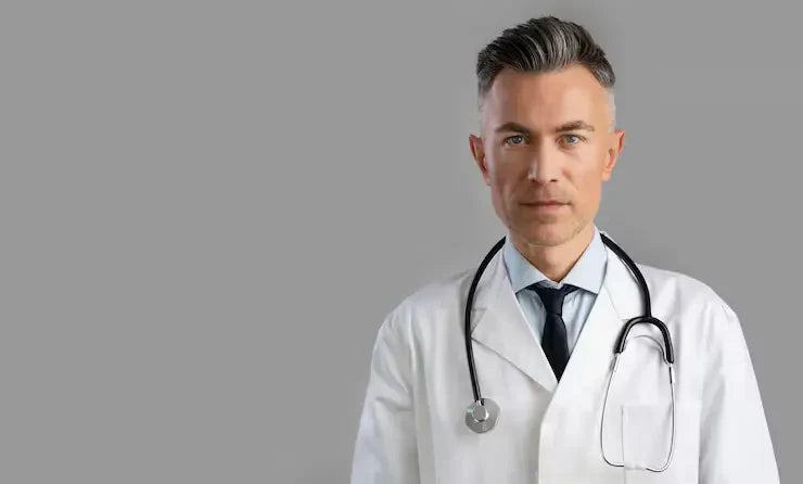 لاب كوت رجالي: الأناقة والعملية في زي الأطباء