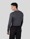 اندر سكراب بريميوم سوفت بآكمام طويلة ~ Premium-Soft Long Sleeve Under Scrub. || PEWTER MUSTWEAR