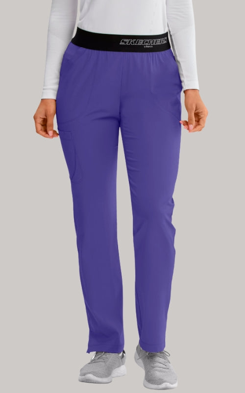 Skechers Scrub Pant with elastic waist ~ Elastic Waistband Scrub Pant