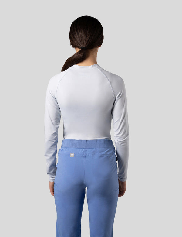 اندر سكراب بريميوم سوفت بآكمام طويلة ~ Premium-Soft Long Sleeve Under Scrub. || ANGEL BLUE MUSTWEAR
