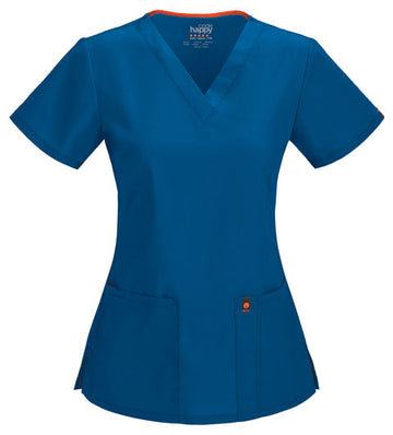V-Neck Top Ligh Blue
