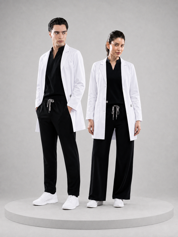 MustWear Prime Scrub & Lab Coat Bundle