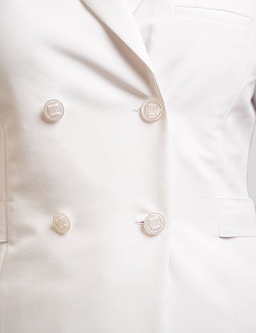 WHITE TRIMMED