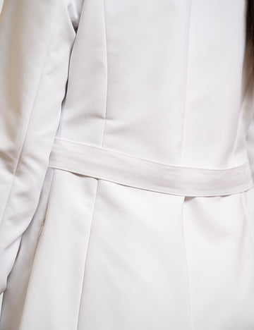 WHITE TRIMMED