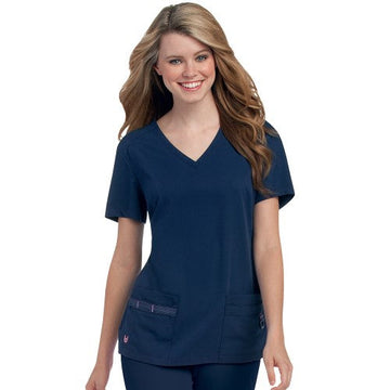 JULIE CLASSIC 4-POCKET TUNIC Darker Blue