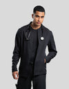 جاكيت برفورمنس مست وير رجالي اسود || BLACK MUSTWEAR
