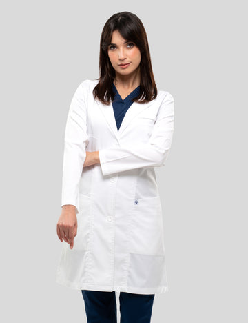 Virusflex Pure White Female Lab coat