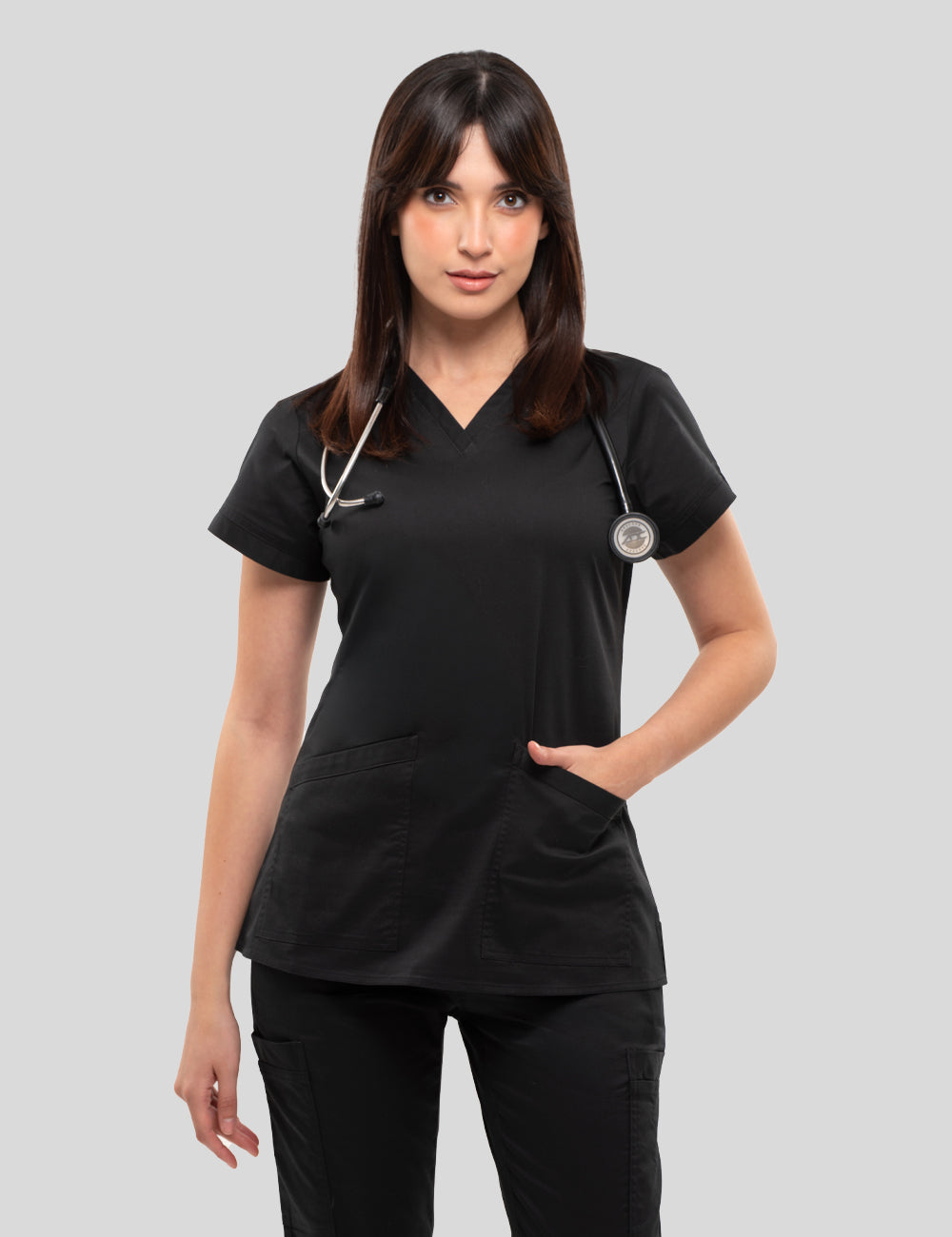 بلوزة فايروس فلكس نسائي ~ VirusFlex Female Top || BLACK VIRUSFLEX