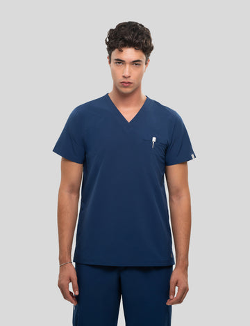 بلوزة ترست مست وير رجالي ~ MustWear Trust Male Top || NAVY BLUE MUSTWEAR