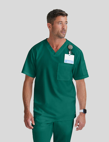 بلوزة إيڤان جريز أناتومي ~ Evan Top Grey's Anatomy Classic || HUNTER GREEN GRAY ANATOMY CLASSIC