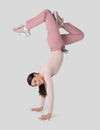 اندر سكراب بريميوم سوفت بآكمام طويلة ~ Premium-Soft Long Sleeve Under Scrub. || POWDER PINK MUSTWEAR