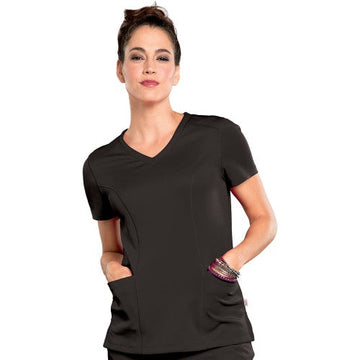 ROCK STAR - SMITTEN V NECK TOP Grey