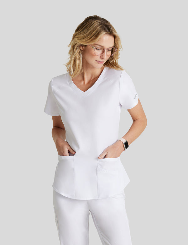 بلوزة بريز سكيتشرز ~ Breeze Top Skechers || WHITE SKECHERS
