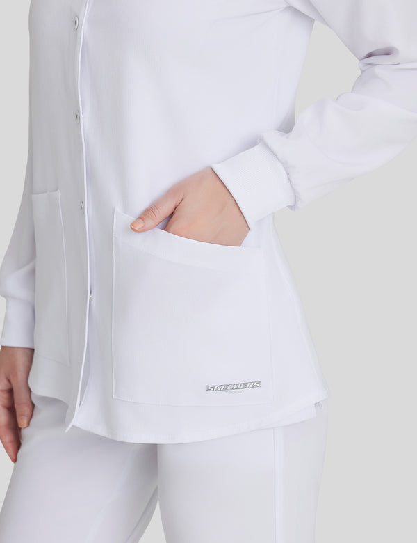 جاكيت ستابيليتي سكيتشرز ~ Jacket Stability Skechers|| WHITE SKECHERS