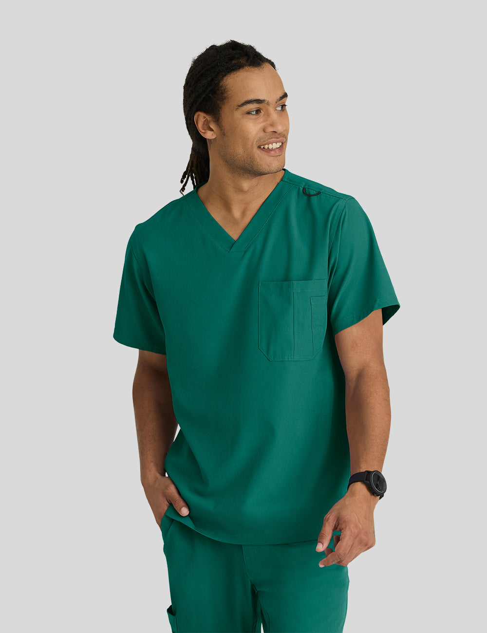 بلوزة سكتشرز جيب واحد ~ One pocket Scrub Top