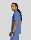 بلوزة سكتشرز جيب واحد ~ One pocket Scrub Top|| CIEL BLUE SKECHERS