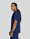 بلوزة سكتشرز جيب واحد ~ One pocket Scrub Top|| NAVY SKECHERS