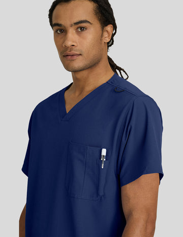 بلوزة سكتشرز جيب واحد ~ One pocket Scrub Top