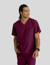 بلوزة سكتشرز جيب واحد ~ One pocket Scrub Top|| WINE SKECHERS