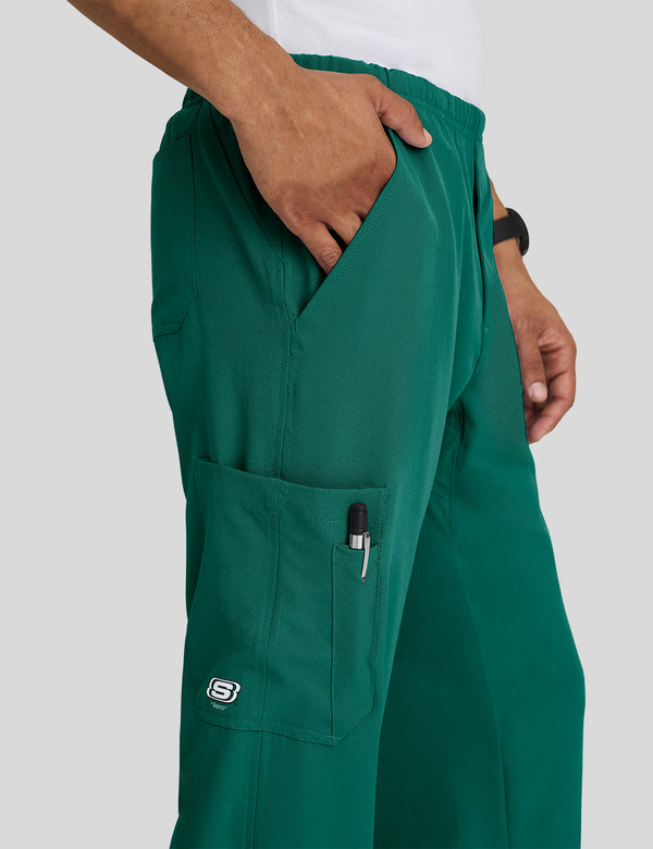 بنطلون سكتشرز 4 جيوب ~ Pockets Scrub Pant 4|| HUNTER GREEN SKECHERS