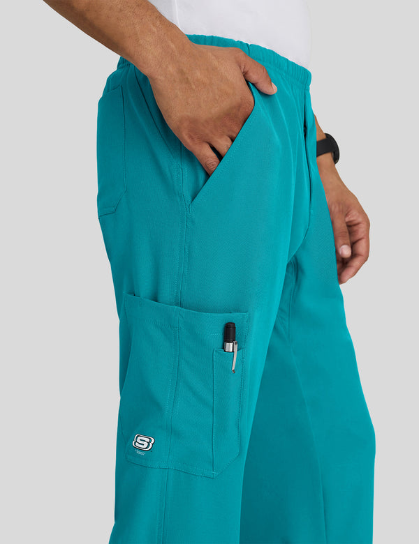 بنطلون سكتشرز 4 جيوب ~ Pockets Scrub Pant 4|| TEAL SKECHERS