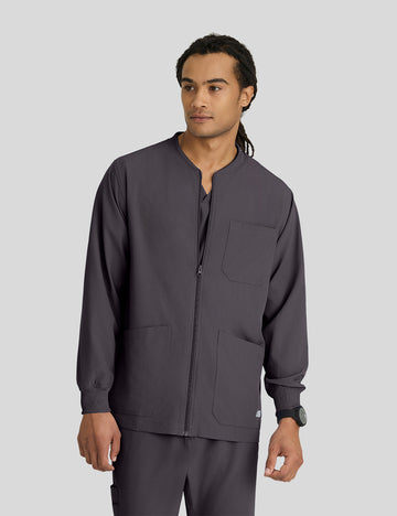 جاكيت ستركتشر سكيتشرز ~ Jacket Sructure Skechers || PEWTER SKECHERS