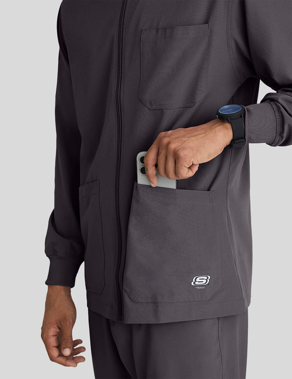 جاكيت ستركتشر سكيتشرز ~ Jacket Sructure Skechers || PEWTER SKECHERS