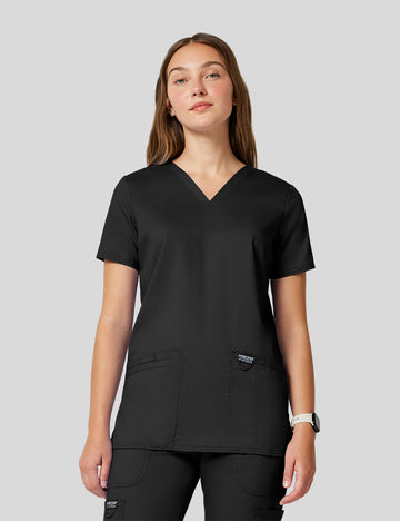 بلوزة ريڤلوشن شيروكي ورك وير ~ Revolution Top Cherokee Workwear || BLACK CHEROKEE WORKWEAR