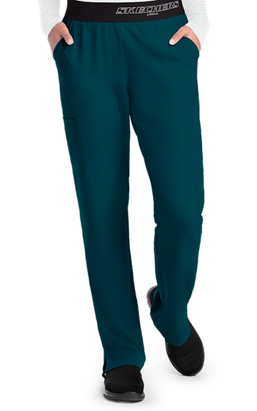 بنطلون سكرب سكتشرز بوسط مطّاطي~Elastic Waistband Scrub Pant 