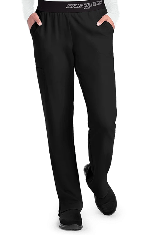بنطلون سكرب سكتشرز بوسط مطّاطي~Elastic Waistband Scrub Pant 