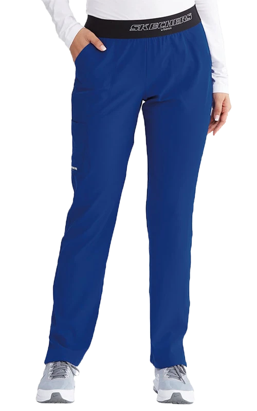 بنطلون سكرب سكتشرز بوسط مطّاطي~Elastic Waistband Scrub Pant 