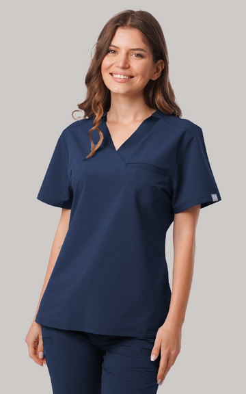 بلوزة ترست مست وير نسائي ~ MustWear Trust Female Top || NAVY BLUE MUSTWEAR