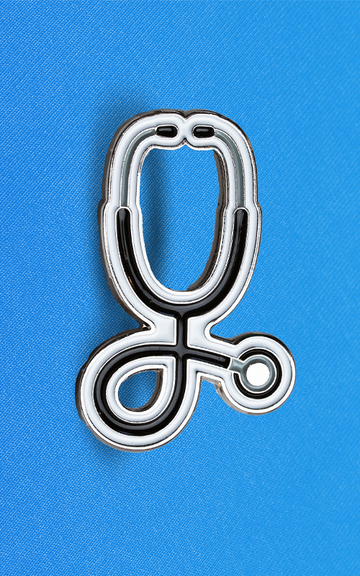 بنز سماعة طبيب  ~ Stethoscope Pin