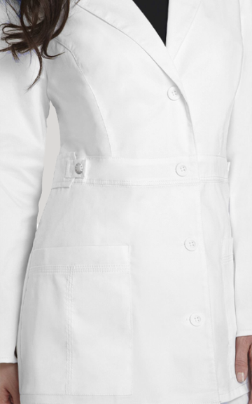 لابكوت تاب ويست الطويل من أدار ~ Tab-Waist Long Lab Coat Adar