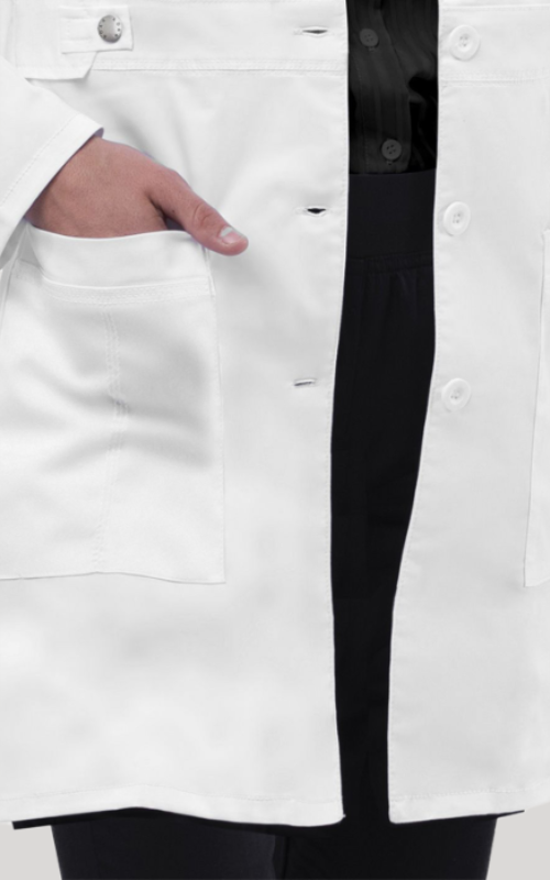 لابكوت تاب ويست الطويل من أدار ~ Tab-Waist Long Lab Coat Adar 
