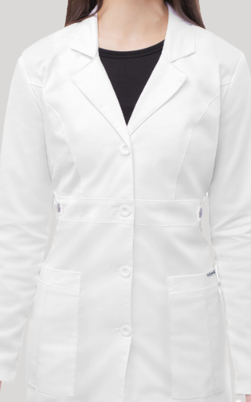 لابكوت تاب ويست الطويل من أدار ~ Tab-Waist Long Lab Coat Adar 